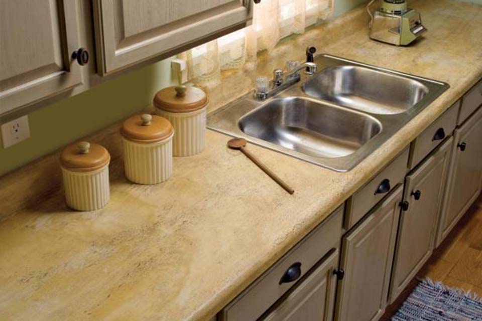 3 Outdated Countertop Materials To, How To Replace A Kitchen Countertop And Sink